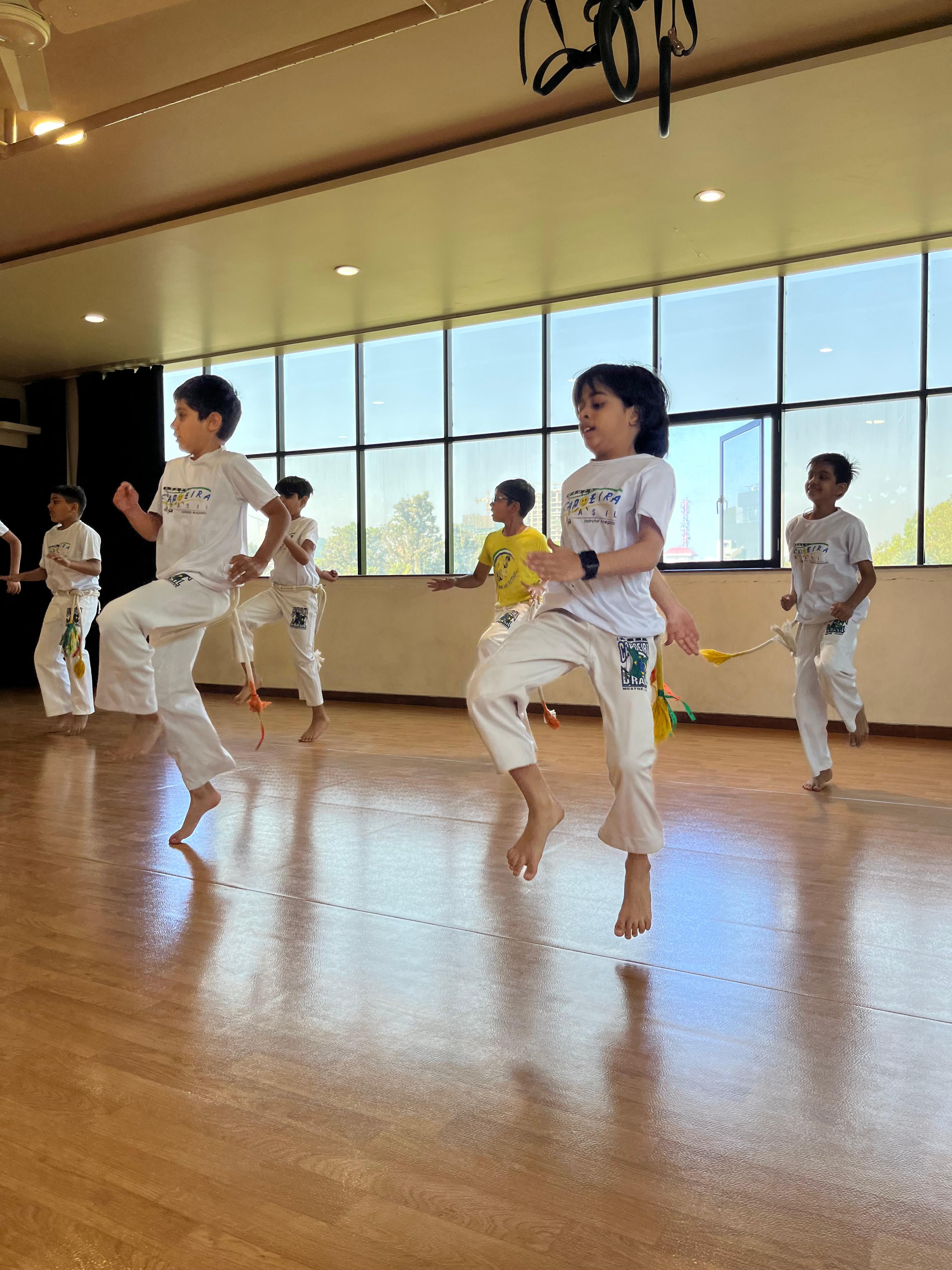 Capoeira gallery image - training kicks